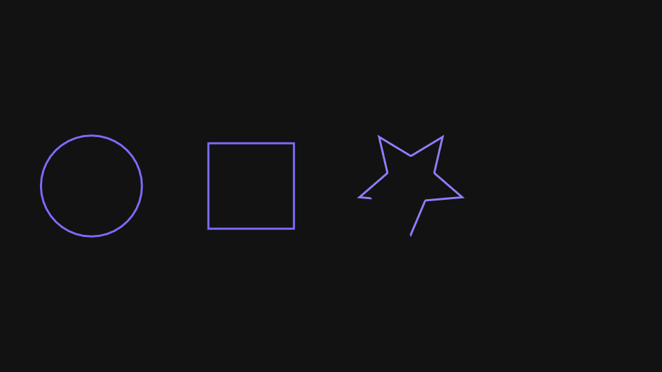 Point on shapes