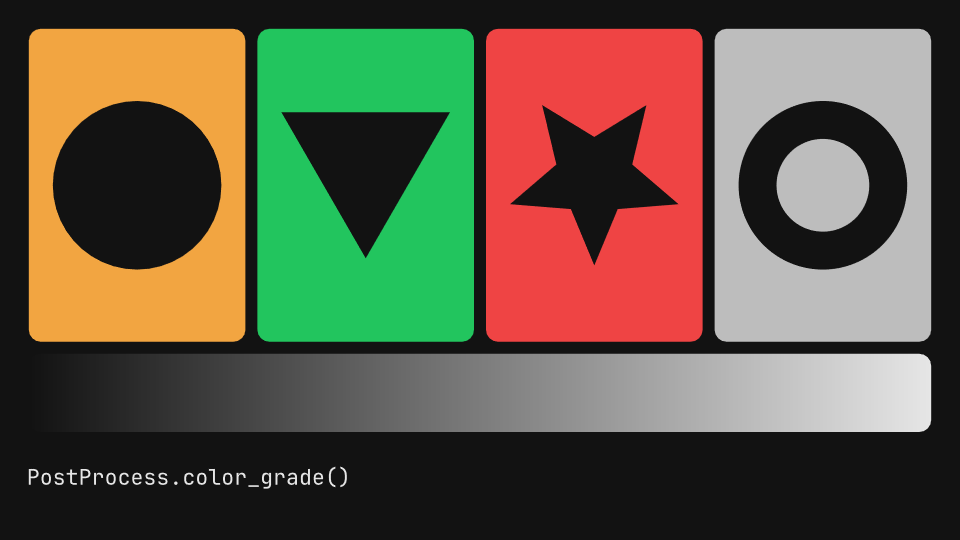 Color grading