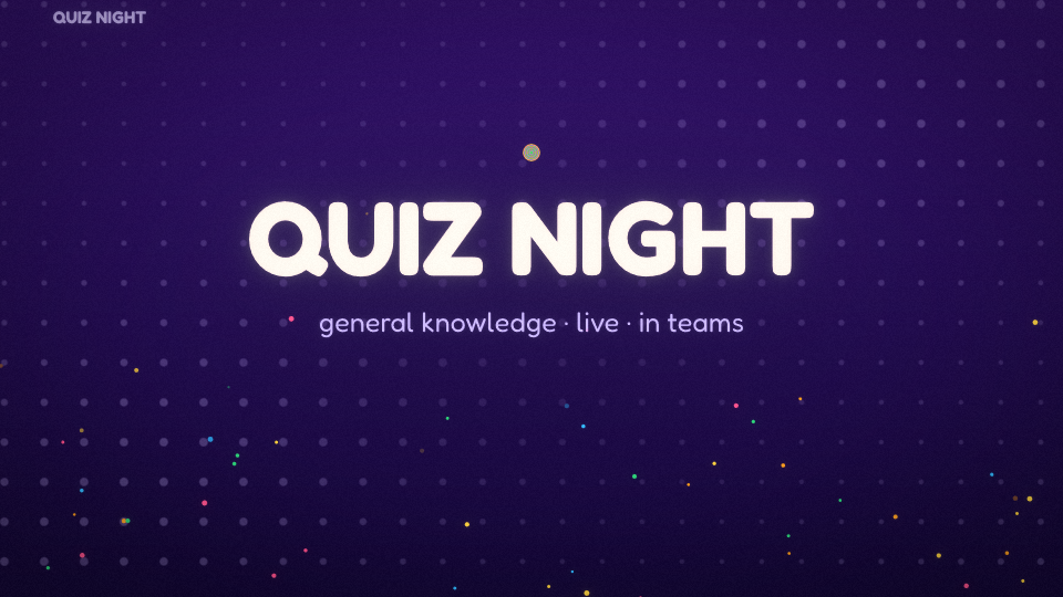 Quiz night