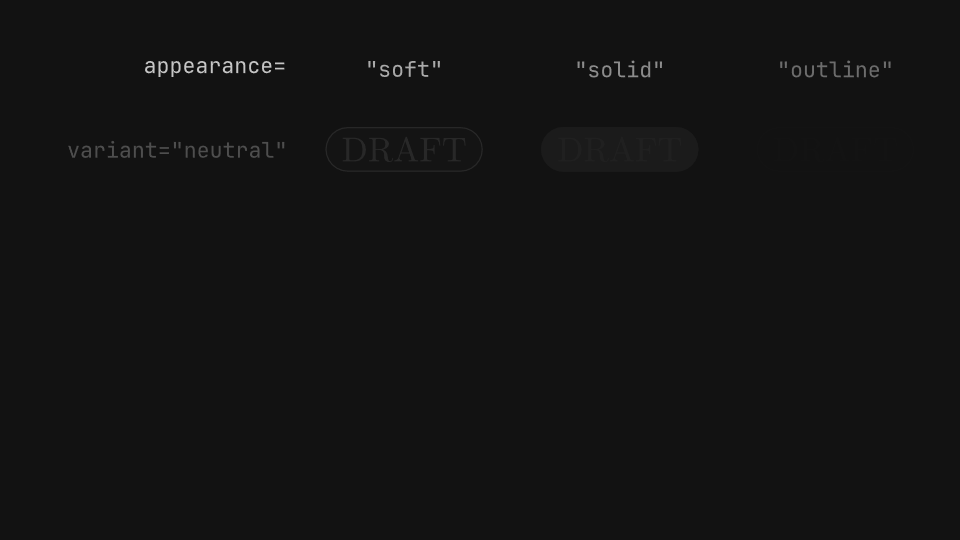 Editorial components