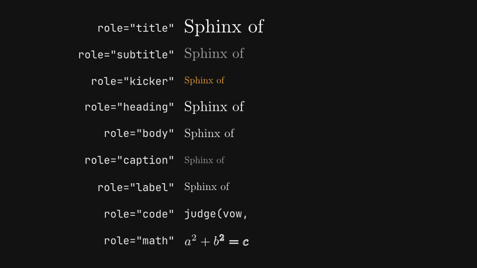 Typography