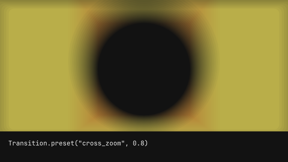 Shader blends
